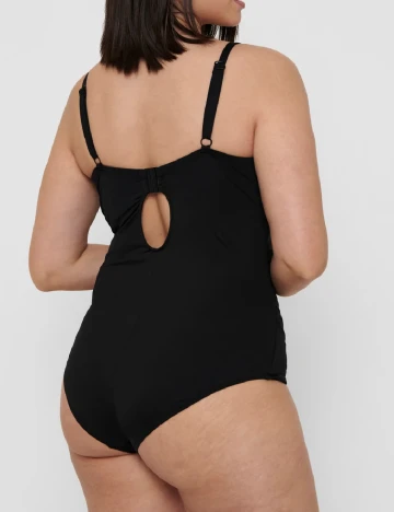 Costum de baie Only Carmakoma, negru Negru