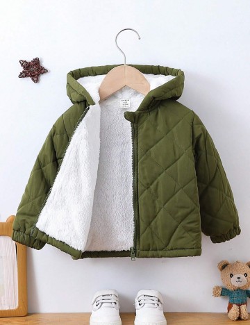 Geaca Shein Kids, verde