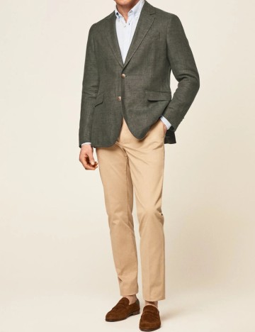 Sacou HACKETT, verde