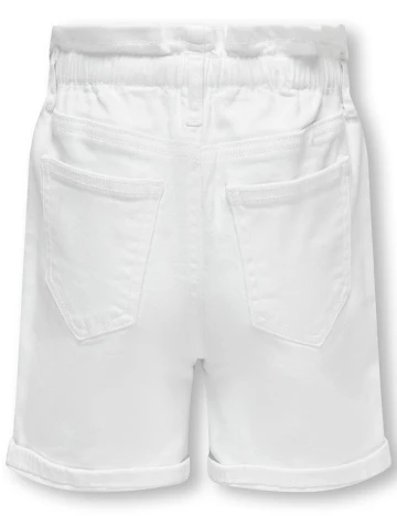 Pantaloni Scurti Kids Only, alb, 6 ANI Alb