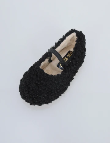 Pantofi Shein Kids, negru, 25 Negru