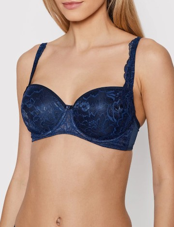 
						Sutien Amourette Charm Triumph, bleumarin, 80C