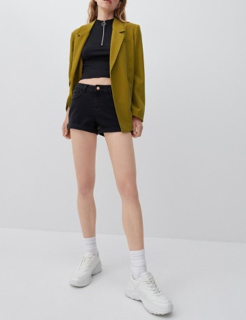 Pantaloni scurti Reserved, negru, 42