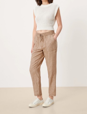 Pantaloni s.Oliver, maro