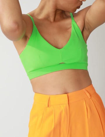 Bustiera Pimkie, verde, M