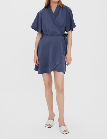 Rochie scurta Vero Moda, bleumarin
