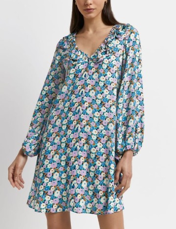 Rochie scurta River Island, imprimeu floral