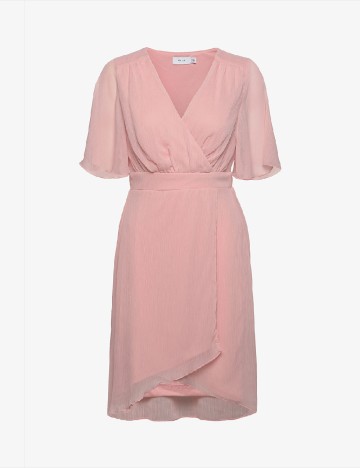 Rochie scurta Vila, roz