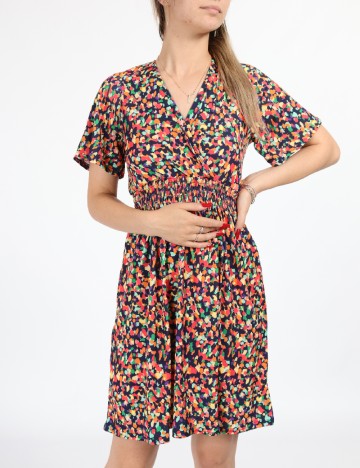 Rochie scurta SisterS point, mix culori