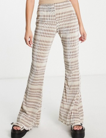 Pantaloni Top Shop, crem