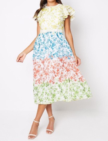 Rochie medie Coast, floral print