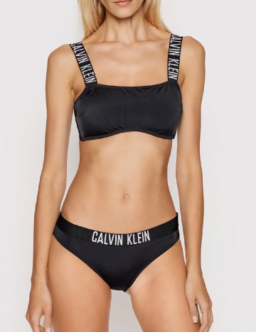 Sutien de baie Calvin Klein, negru