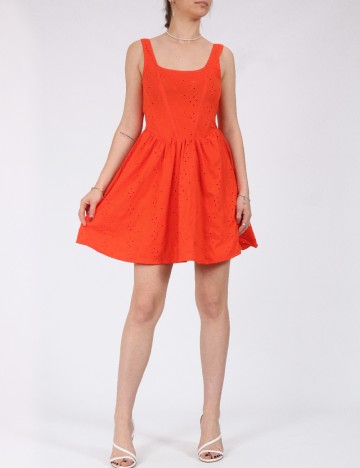 Rochie scurta ASOS, portocaliu