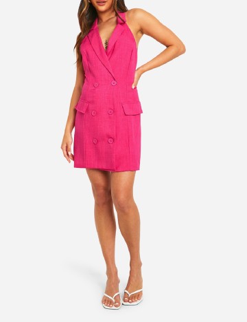 Rochie scurta Boohoo, roz