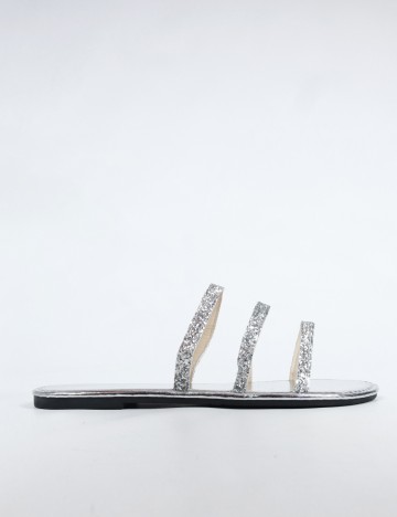Sandale SHEIN, argintiu