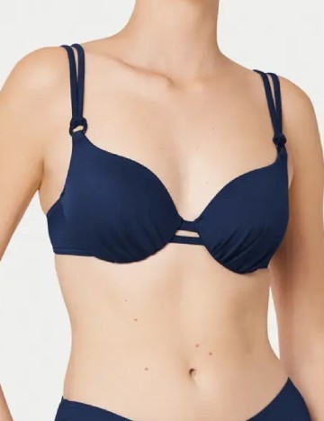 Sutien de baie Triumph, bleumarin