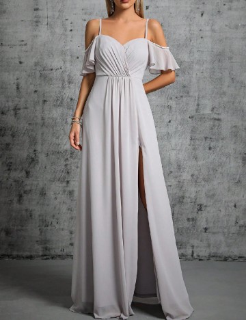 Rochie lunga SHEIN, gri