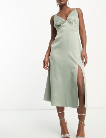 Rochie medie Maya Deluxe, verde