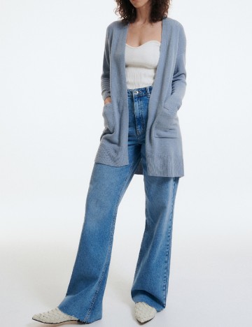 Cardigan Reserved, albastru