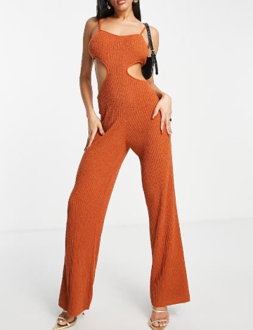 Salopeta ASOS, caramiziu