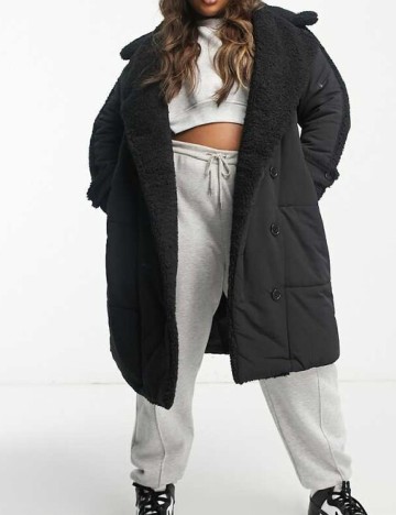 Geaca Urbancode Curve, negru