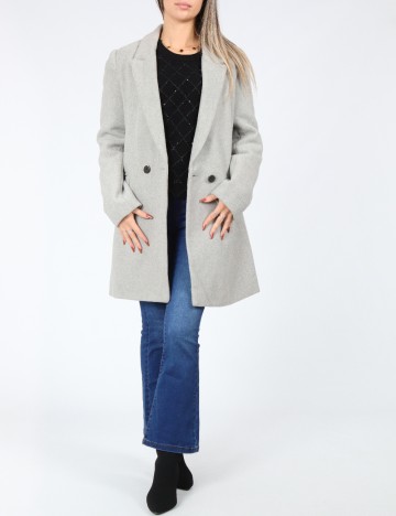 Palton Stradivarius, gri