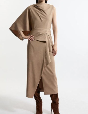 Rochie medie Karen Millen, maro