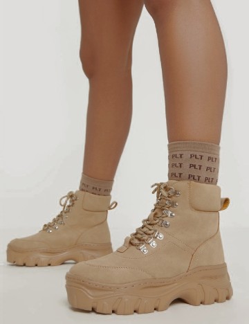 Ghete PrettyLittleThing, bej