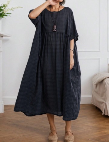 Rochie medie SHEIN CURVE, negru