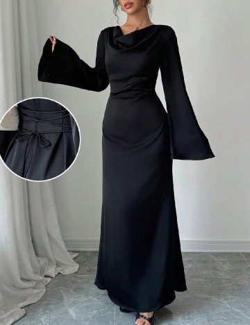 Rochie lunga SHEIN, negru