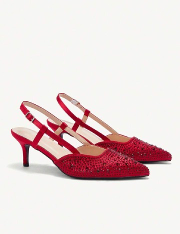 Pantofi Cuccoo, rosu