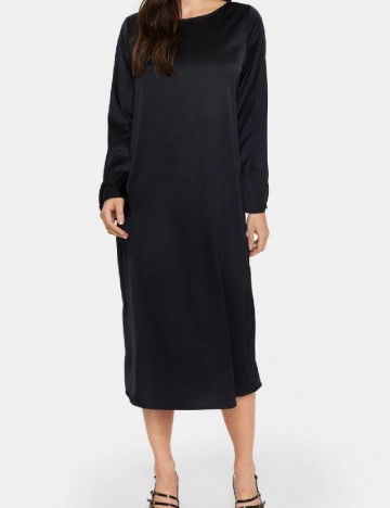 Rochie medie Saint Tropez, negru