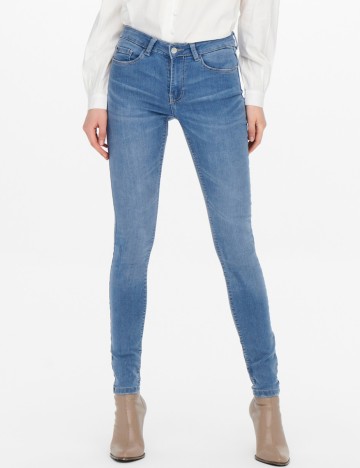 Blugi Jacqueline de Yong, albastru