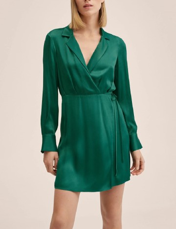 Rochie scurta Mango, verde