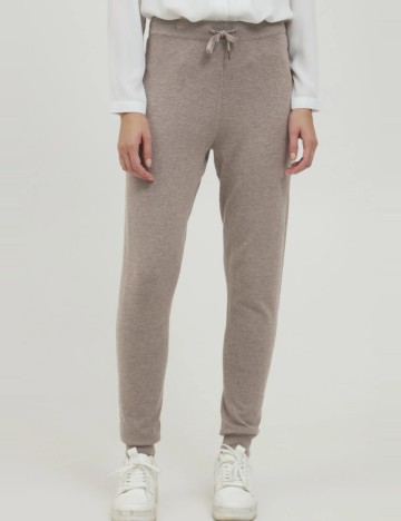 Pantaloni b.young, bej