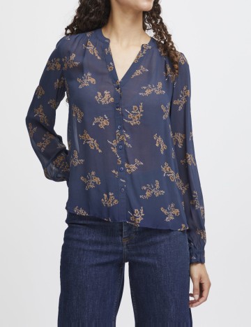 Camasa b.young, bleumarin