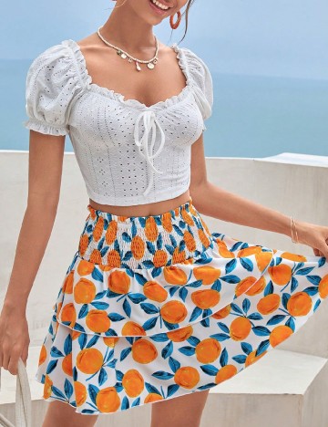 Fusta SHEIN, mix culori