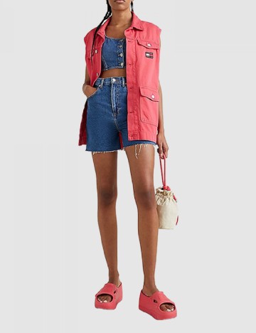 Pantaloni scurti Tommy Jeans, albastru