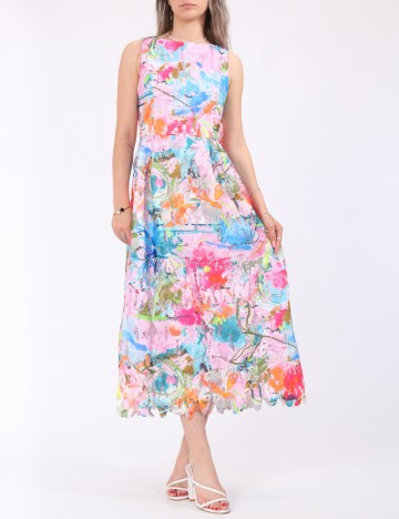 Rochie medie Coast, mix culori