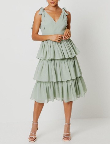 Rochie medie Coast, verde