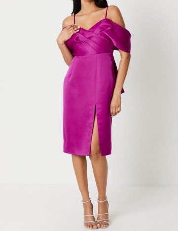Rochie medie Coast, magenta