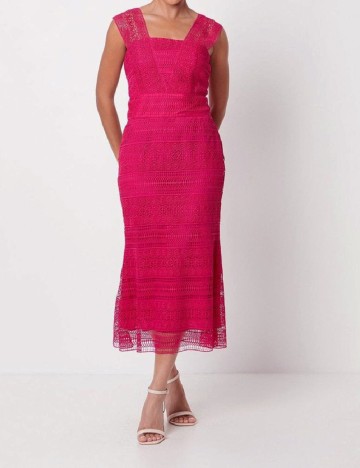 Rochie medie Coast, magenta