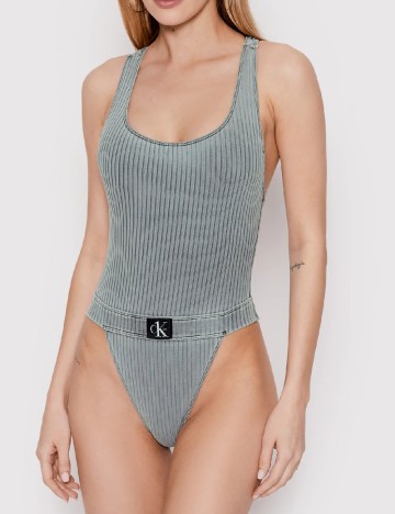 Costum de baie Calvin Klein, gri
