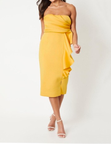 Rochie medie Coast, galben
