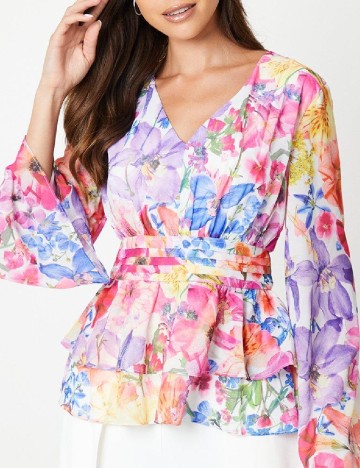 Bluza Coast, floral print
