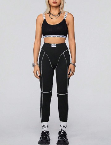 Colanti SHEIN, negru