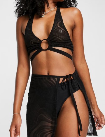 Top ASOS, negru