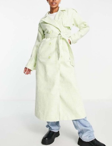 Palton Missguided, verde