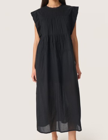 Rochie lunga Soaked In Luxury, negru