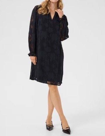 Rochie scurta Cream, negru